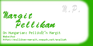 margit pellikan business card